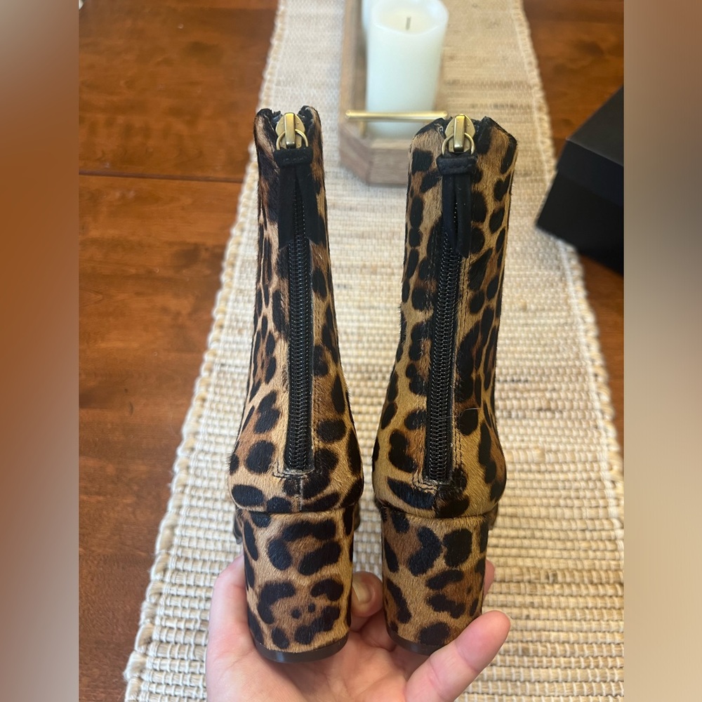NWT J. Crew Haircalf Cheetah Ankle Boot - Picture 12 of 12